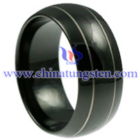 Doomed Tungsten Carbide Ring picture