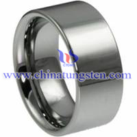 Flat Tungsten Carbide Ring picture