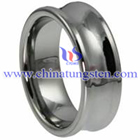 Concaved Tungsten Carbide Ring Picture