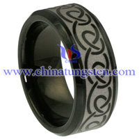 Celtic Tungsten Carbide Ring Picture