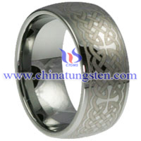 Celtic Tungsten Carbide Ring Picture
