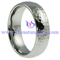 Tungsten Carbide Ring with Special Finish Picture