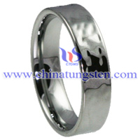 Tungsten Carbide Ring with Special Finish Picture